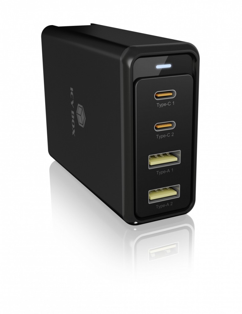 Ładowarka IB-PS104-PD 100 Watt 2 x Type-C + 2 x Type-A 