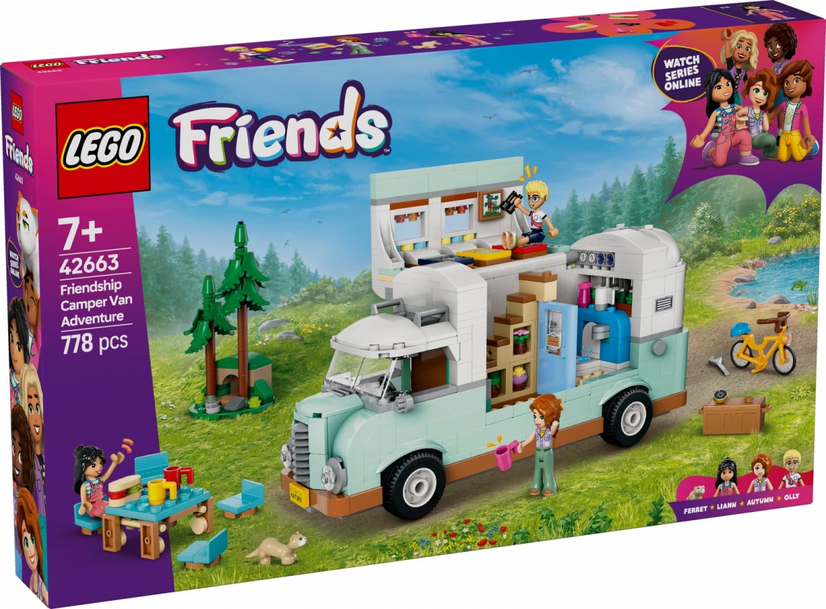 Klocki Friends 42663 Przygoda w kamperze przyjaciół 