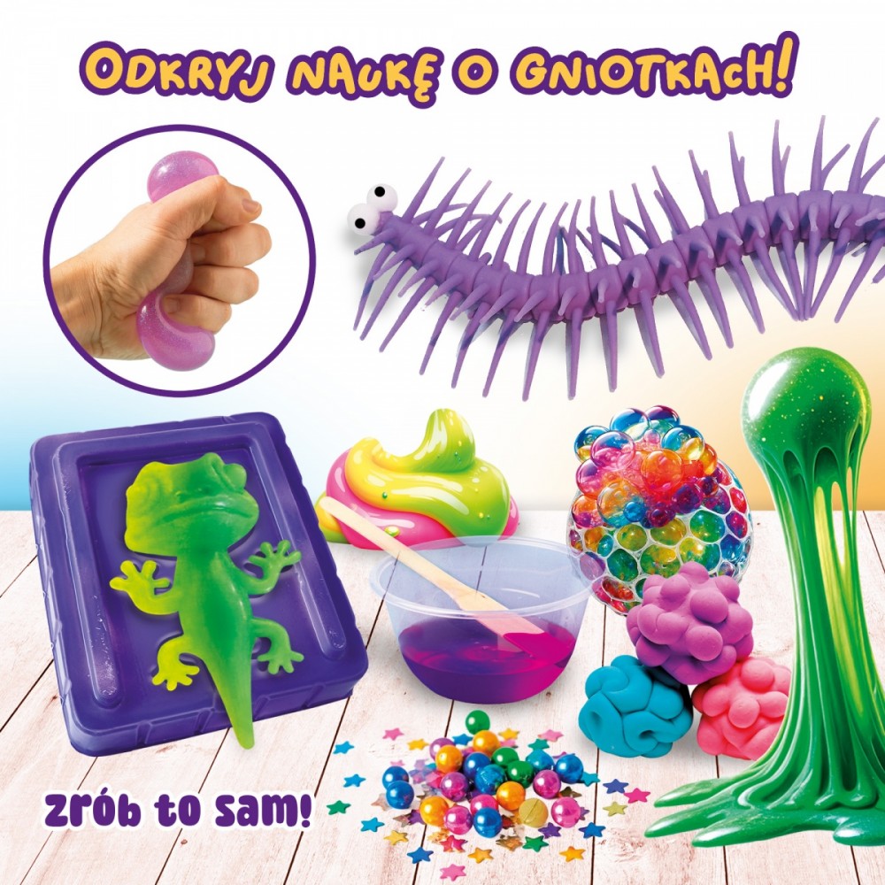 Zestaw Slumi Science - Laboratorium gniotków