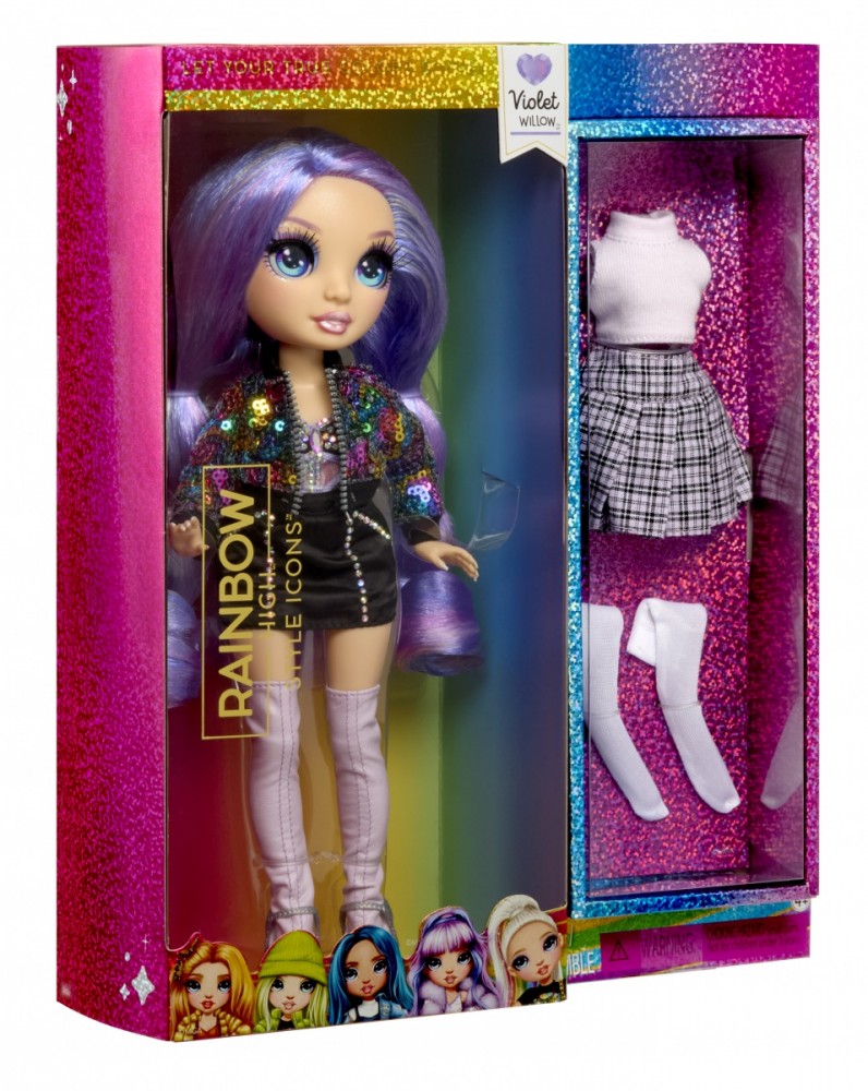 Lalka Rainbow High Violet 