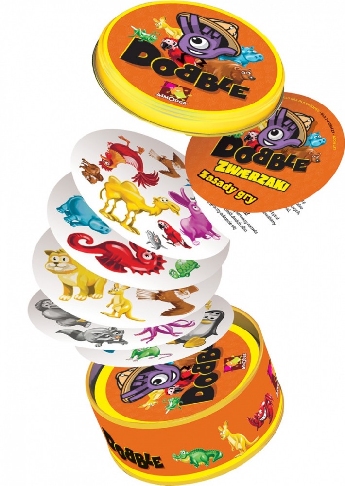 Gra Dobble Zwierzaki