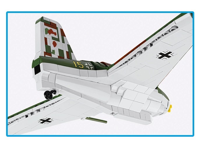 Klocki Messerschmitt Me 163B Komet 543 elementów