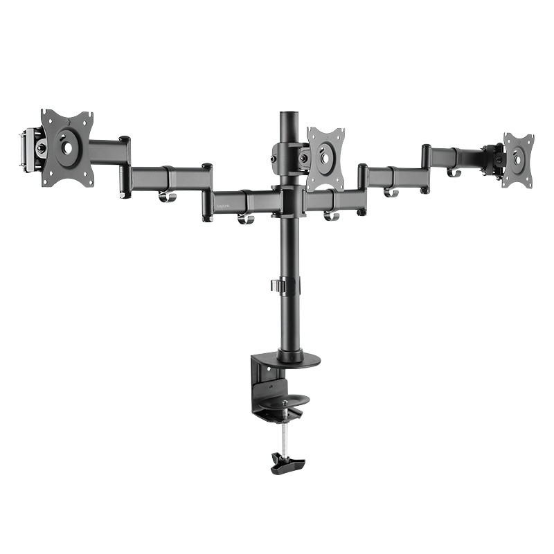 Uchwyt na 3 monitory, 13-27 cali, max. 3x8kg. 