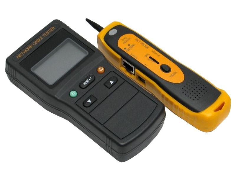 Tester LCD i skaner kabli sieciowych NS-DX 