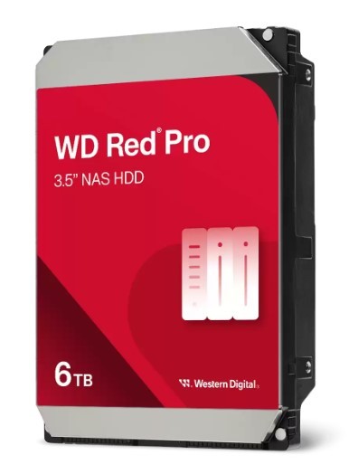 Dysk HDD Red Pro 6TB 3,5 265 MB SATAIII WD6005FFBX 