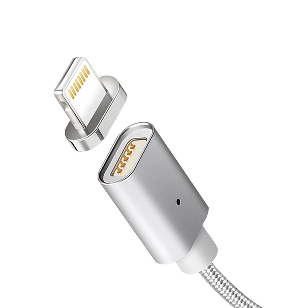 Kabel lightning USB magnetyczny silver MCE161- Quick & Fast Charge