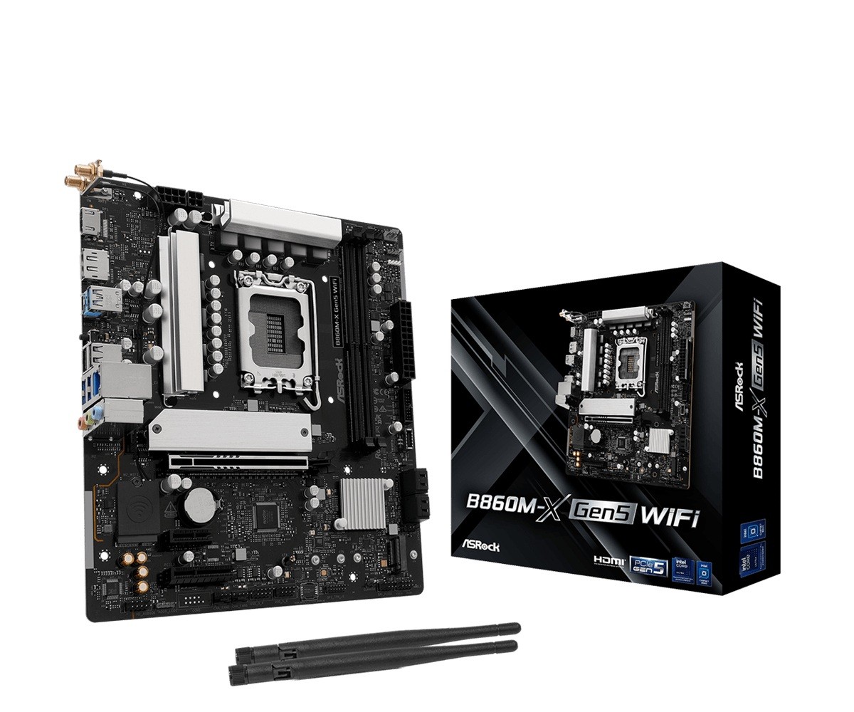 Płyta główna B860M-X GEN5 Wi-Fi s1851 2DDR5 mATX 