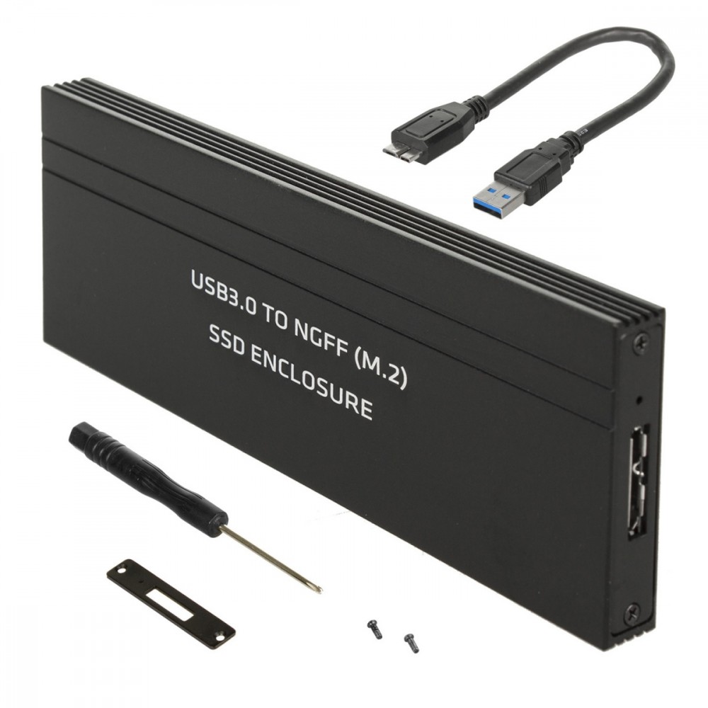 Obudowa dysku twardego USB 3.0 dla dysków twardych M.2 SDD NGFF Maclean MCE582 
