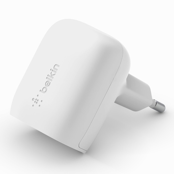 Ładowarka 20W USB-C PD PPS biała 