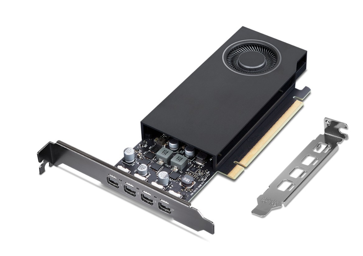 Karta graficzna Nvidia RTX A400 4GB mini-DP*4 GDDR6 Graphics 4X61Q73040 