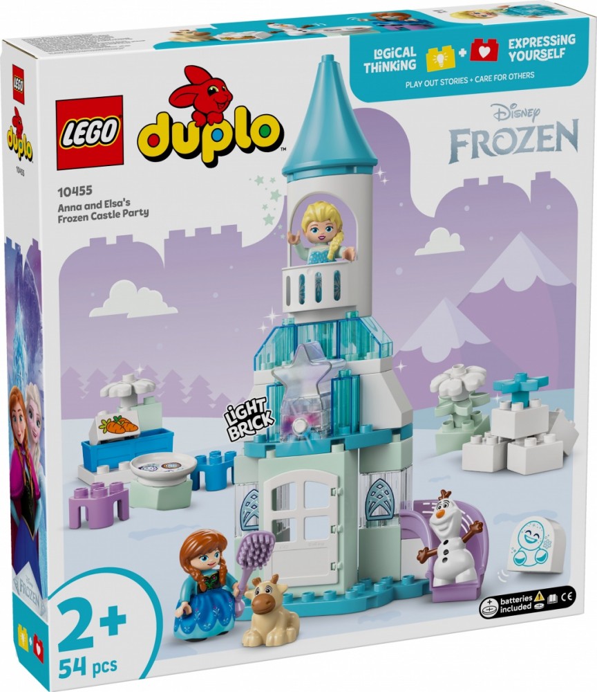 Klocki DUPLO Disney 10455 Przyjęcie w lodowym zamku Anny i Elzy 