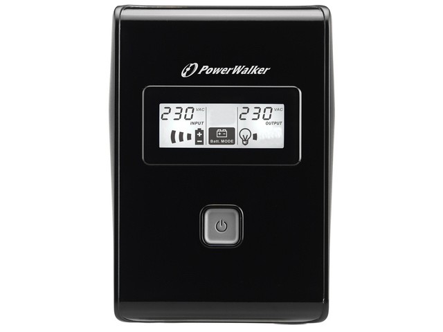 Zasilacz awaryjny line-interactive 650VA 2X 230V PL OUT, RJ11 IN/OUT, LCD