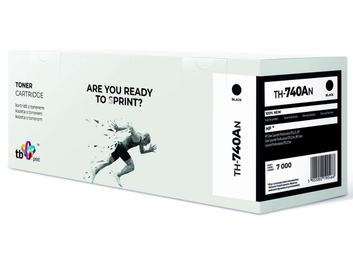 Toner do HP CLJ CP5225 TH-740AN czarny 100% nowy 