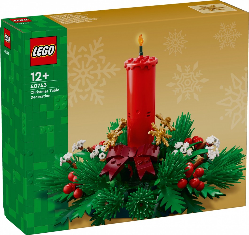 Klocki Iconic 40743 Świąteczna dekoracja stołu 