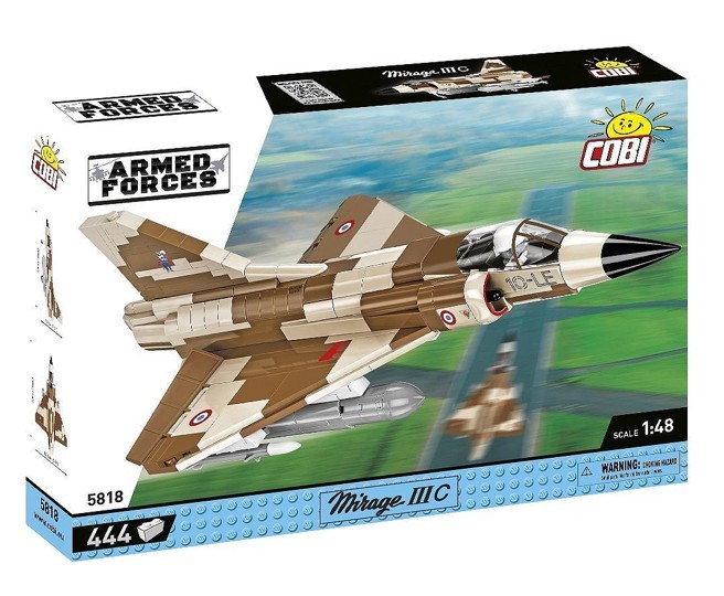 Konstrukcyjne Armed Forces Mirage IIIC Vexin 444 elementy