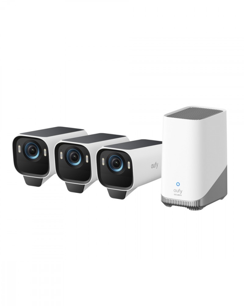 Kamera Eufy S3 PRO 3 czarno-biała