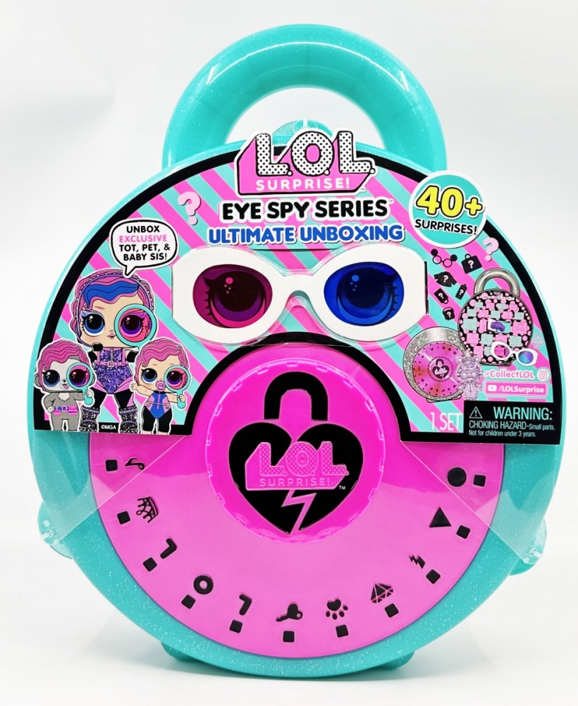 Lalka L.O.L. Surprise Eye Spy Ultimate Unboxing 