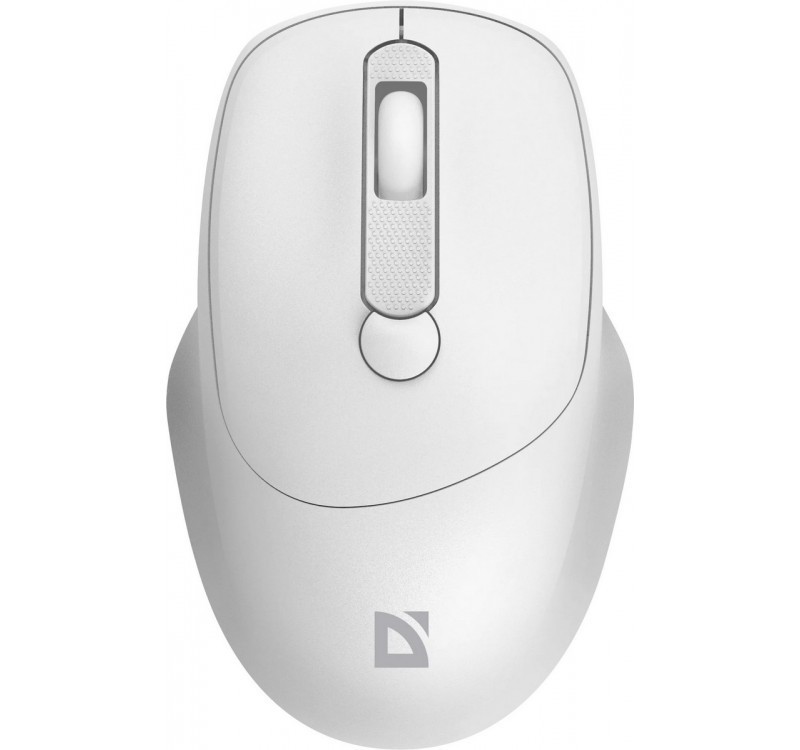 Mysz bezprzewodowa silent click FEAM MM-296 RF 1600 DPI Biała 