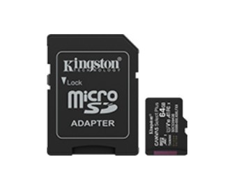 Karta pamięci microSD  64GB Canvas Select+ G3 100MB/s Adapter 