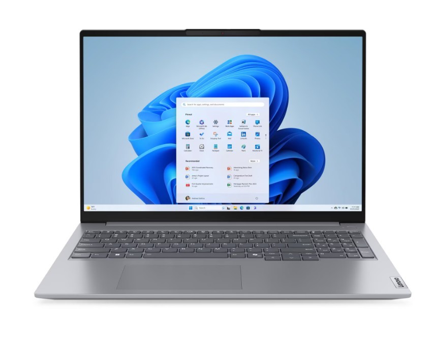 Laptop ThinkBook 16 G7 21MW00F0PB W11Pro 5 7535HS/16GB/512GB/INT/16.0 WUXGA/Arctic grey/3YR OS + 1YR CI + CO2 Offset 