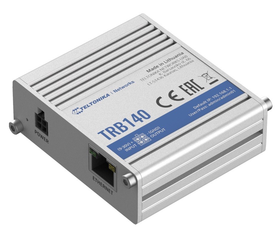 Bramka LTE TRB140 (Cat 4), 3G, 2G, PoE, USB 