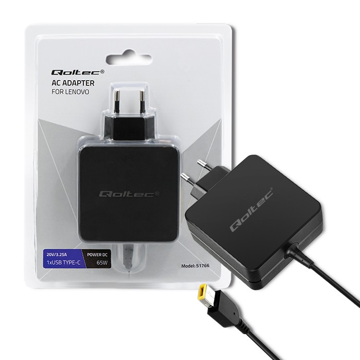 Zasilacz do Lenovo 65W | 20V | 3.25A | slim tip+pin 