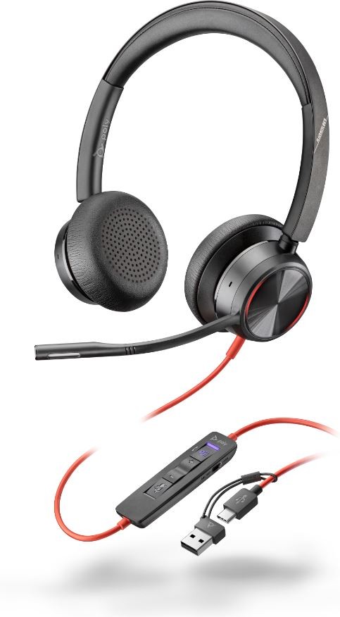Słuchawki Blackwire 8225 Stereo USB-C/A MS-Teams  8X225AA 