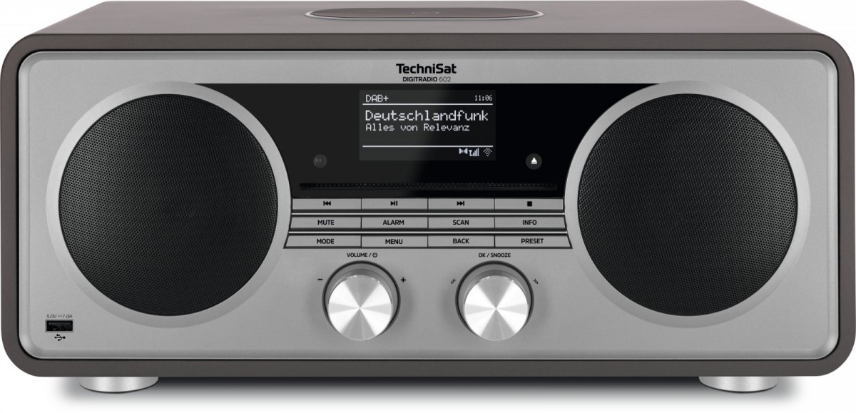 Radioodtwarzacz Digitradio 602 BT/DAB+/int antracyt