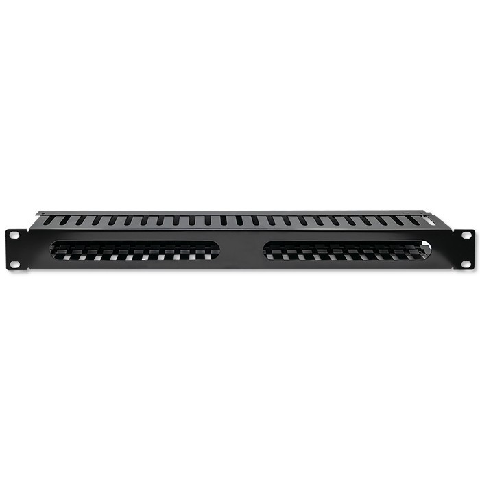 Organizer kabli do szaf RACK 19" | 24 porty | 1U 