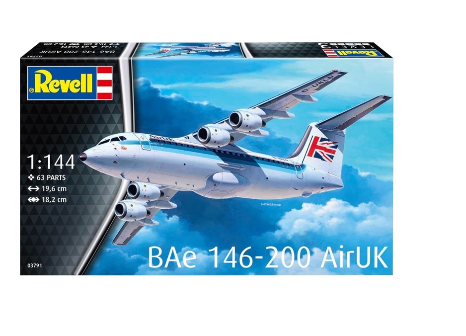 Model plastikowy BAE 146 RJ85 1/144 