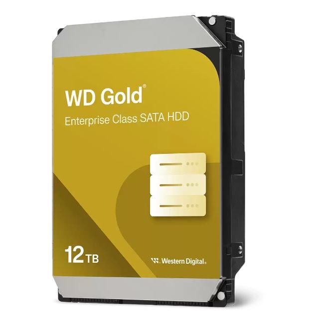 Dysk HDD GOLD Enterprise 12TB 3,5 SATA WD122KRYZ 