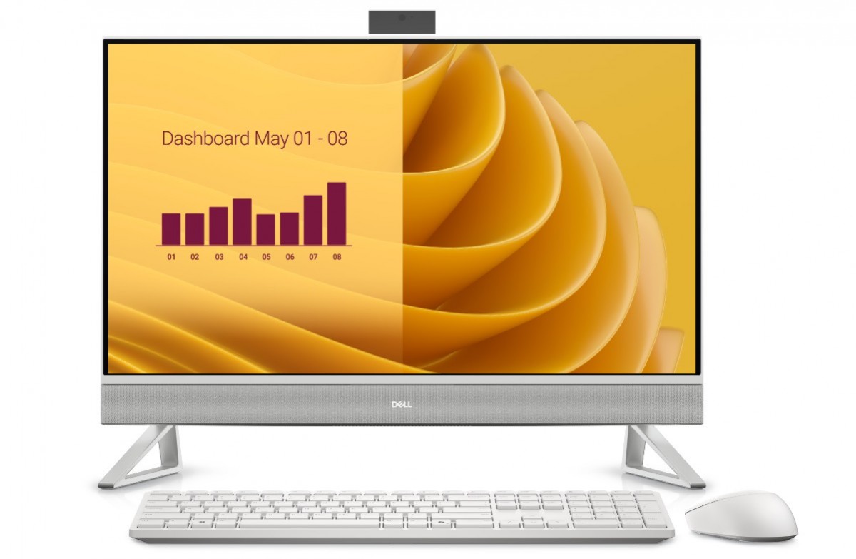 Komputer Dell 27 All-in-One EC27250 Win11Pro CORE 7-150U/16GB/512GB SSD/27.0 FHD/Intel Graphics/Cam/WLAN + BT/Backlit Kb/3Y ProSupport
