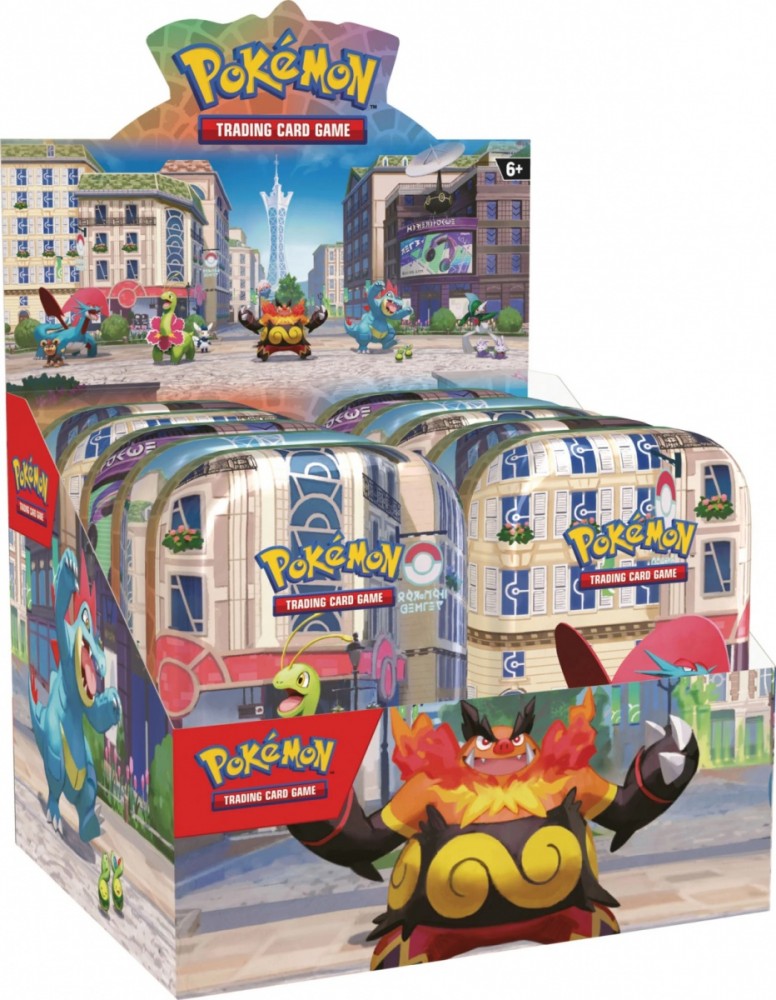 Karty Lumiose City Min Tin Display (10 sztuk)