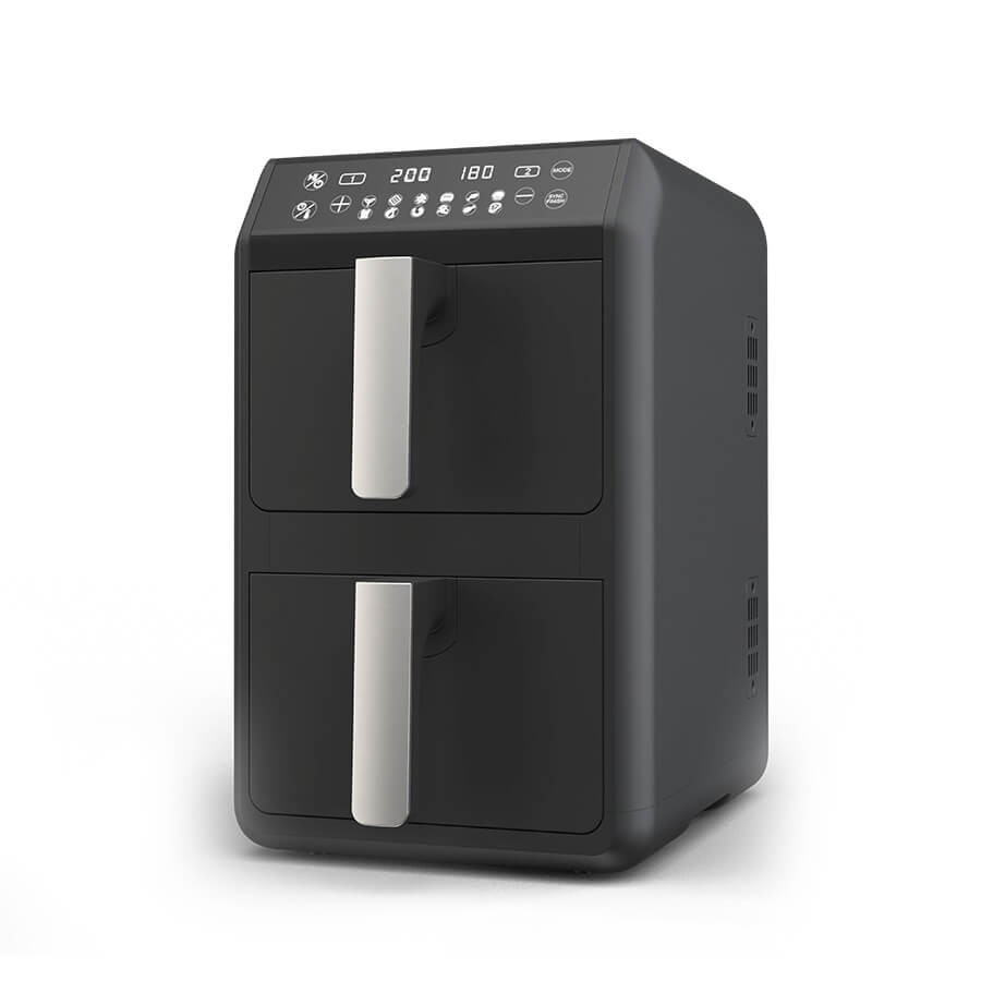 Frytownica beztłuszczowa podwójna pionowa 5l + 5l  2400W  MR-761