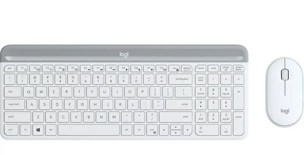 Klawiatura i mysz  bezprzewodowa MK470 920-009205 biała