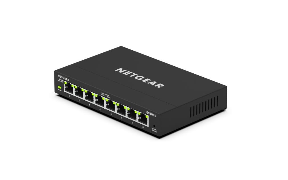 Przełącznik zarządzalny GS308E Switch 8xGE 