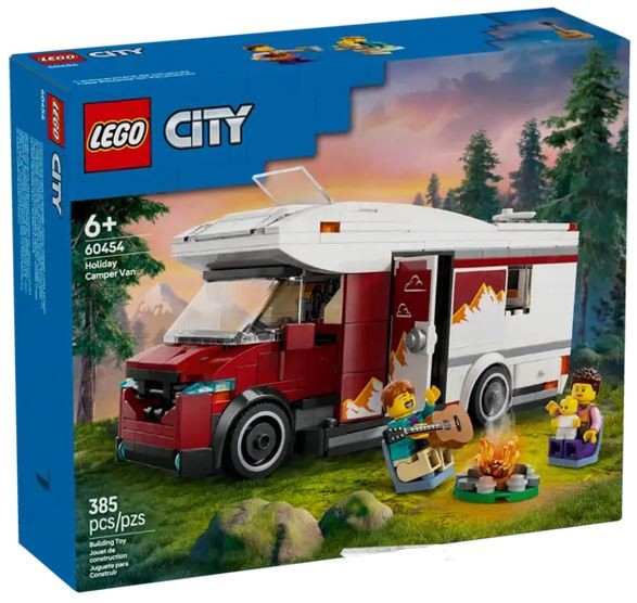 Klocki City 60454 Wakacyjny kamper pełen przygód 