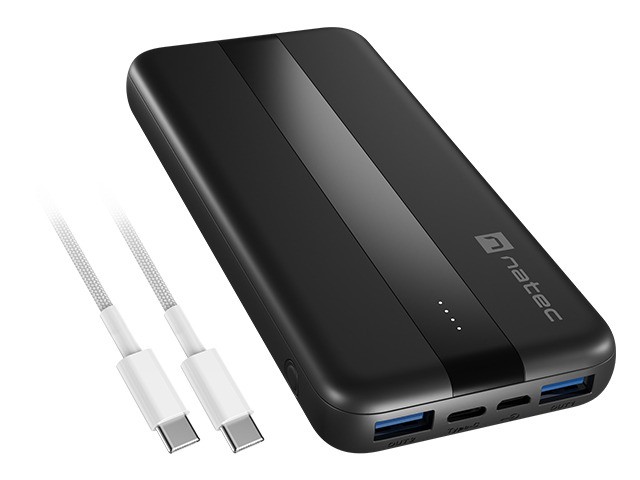 Powerbank TREVI Slim Q V2 2xUSB-A 18W 1xUSB-C 20W 