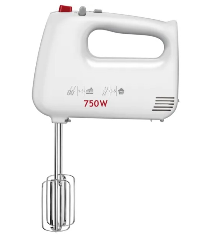 Mikser ręczny biały 750W MMR-19/B
