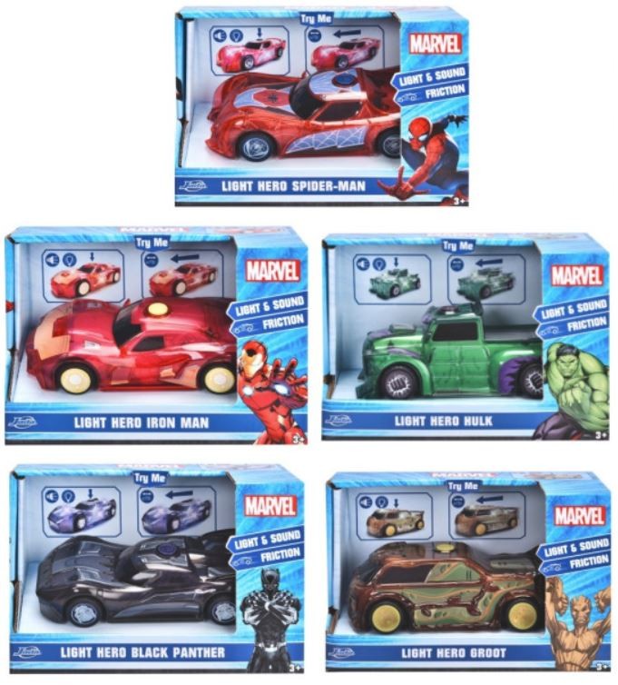 Pojazd Marvel 1/32 mix 5 rodzajów