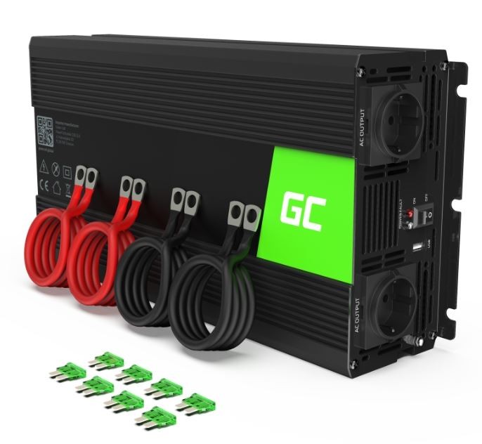 Przetwornica 24V/230V 2000W/4000W Czysty sinus 