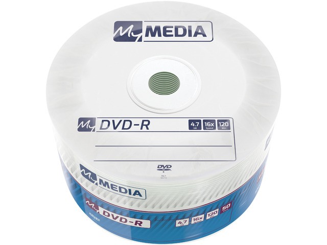 DVD-R My Media 4.7GB x16 Wrap (50 spindle) 