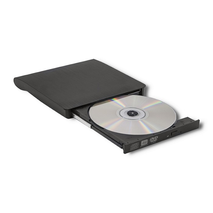 Nagrywarka DVD-RW zewnętrzna | USB 3.0 | Czarna 