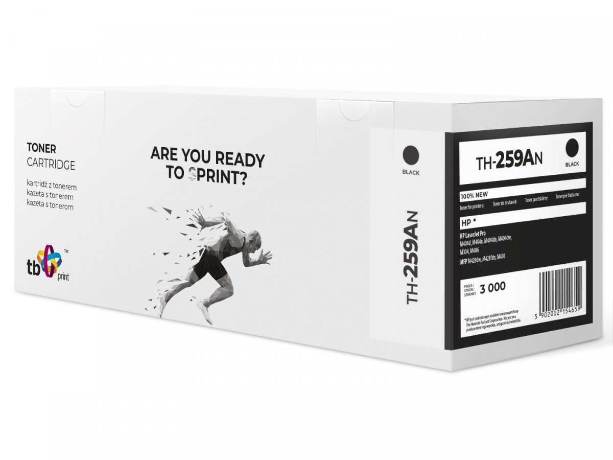 Toner do HP LJ Pro M404 CF259A TH-259AN 100% nowy czarny