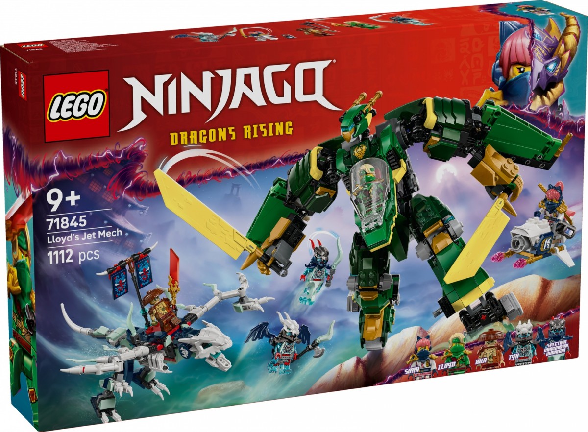 Klocki Ninjago 71845 Odrzutowy mech Lloyda 