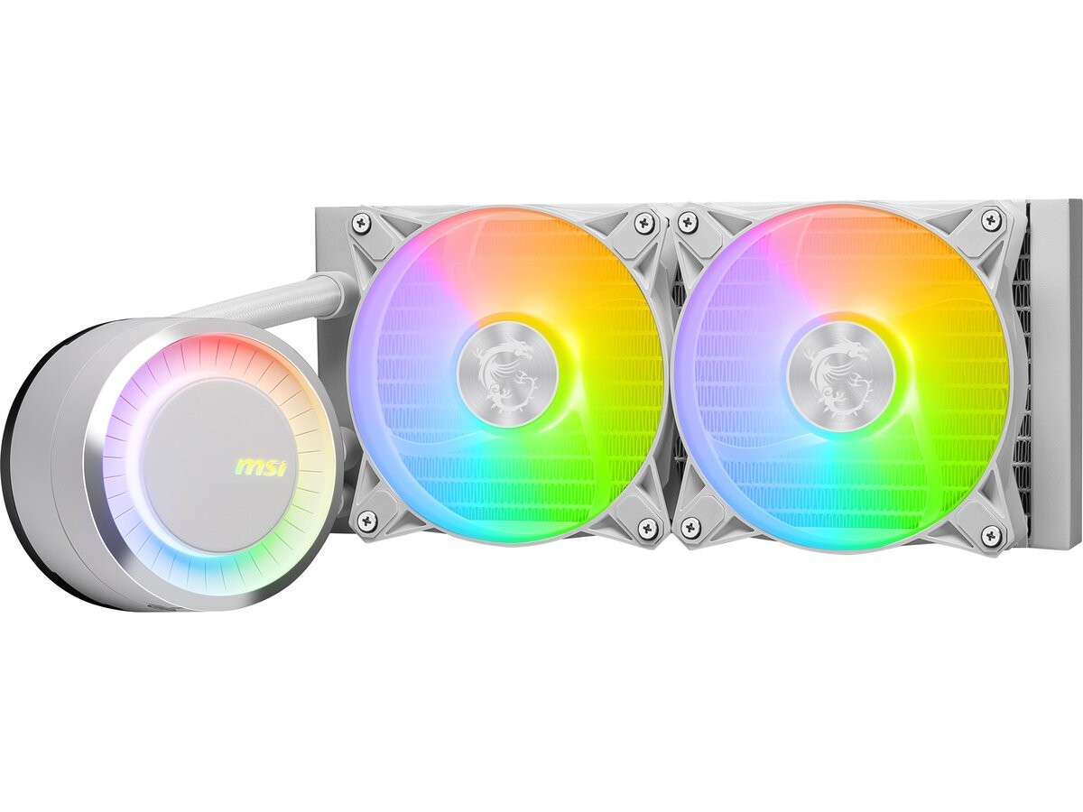 Chłodzenie MAG CORELIQUID E240 White 240mm 2xARGB FAN 