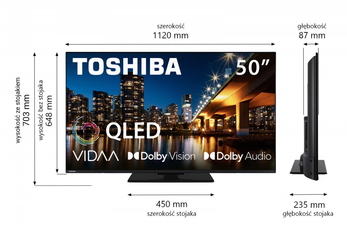 Telewizor QLED 50 cali 50QV3463DG 