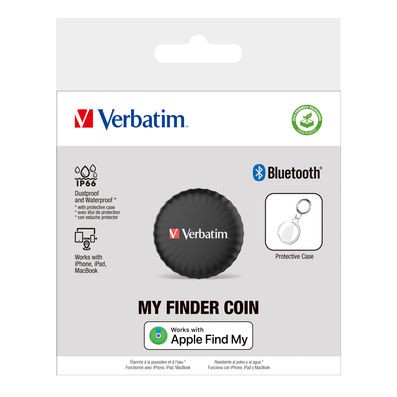 Lokalizator My Finder Coin, 32133 BT 5.2, NFC Czarny 
