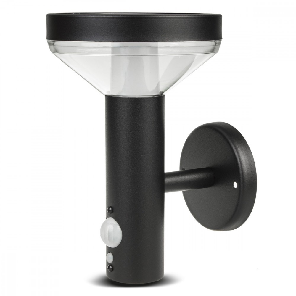 Kinkiet solarny LED z czujnikiem MCE455 B 