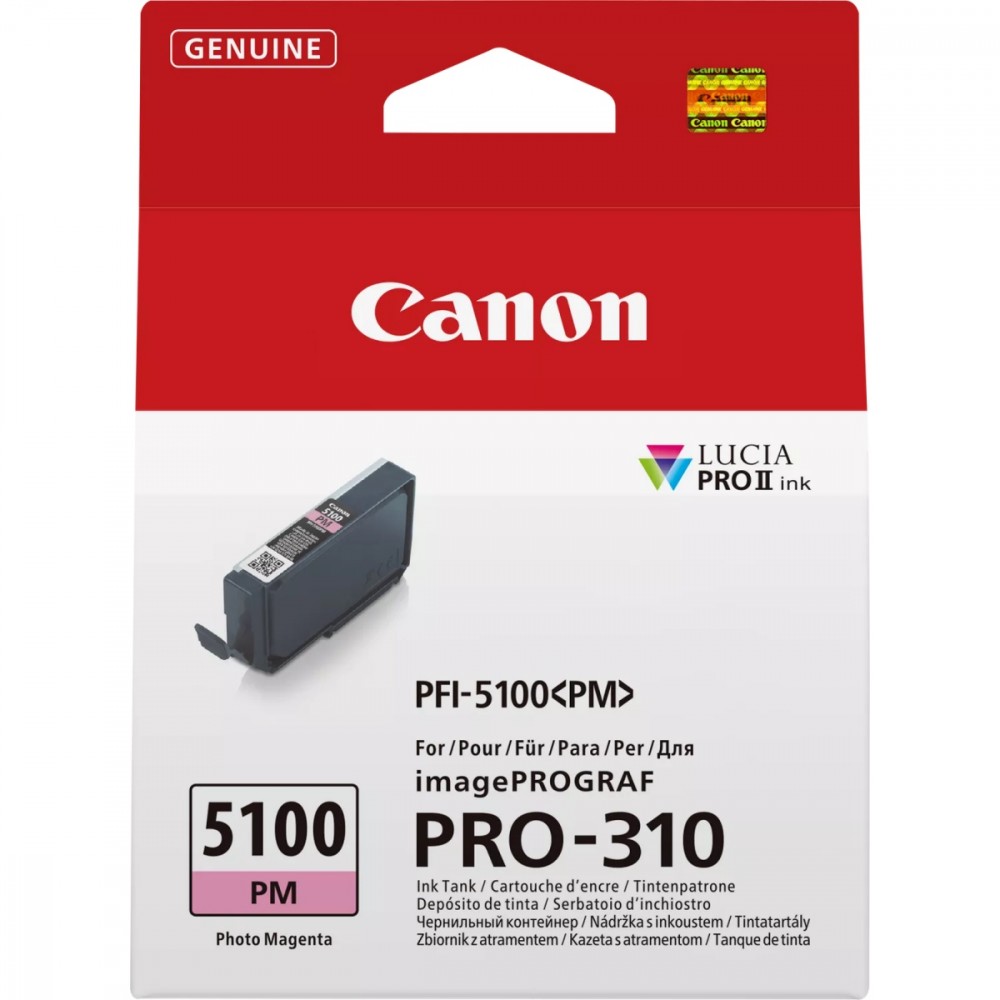 Tusz PFI-5100 EUR 6957C001 photo magenta